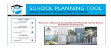   PLANNING TOOL FOR SCHOOL ENROLLMENT AND CAPACITY